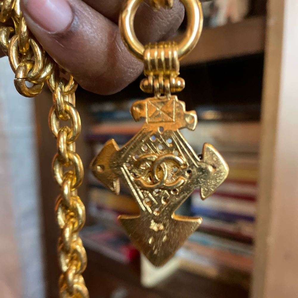 SOLD Vintage 96P Chanel Necklace